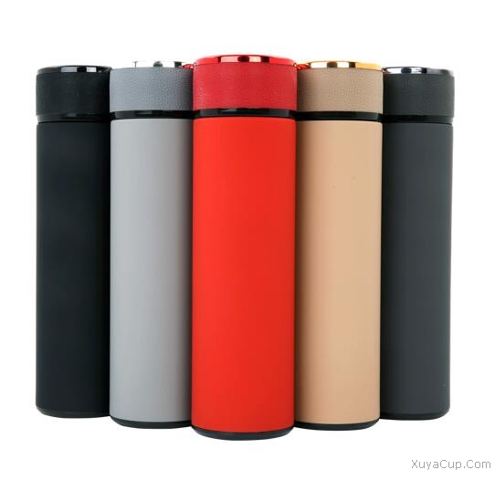 皮紋商務(wù)保溫杯